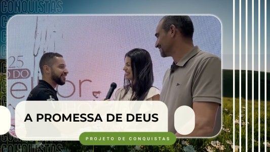 Vem aí “Meus Projetos de Conquistas para 2026” | 25 de Janeiro - Shirley e Fernando 14.01.2025