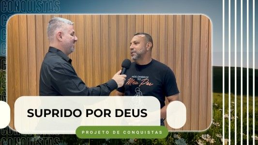 Vem aí “Meus Projetos de Conquistas para 2026” | 25 de Janeiro - Wilson 17.01.2025