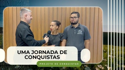 Vem aí “Meus Projetos de Conquistas para 2026” | 25 de Janeiro - Beatriz e Diego 21.01.2025