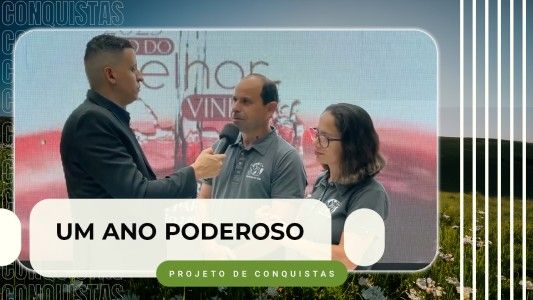 Vem aí “Meus Projetos de Conquistas para 2026” | 25 de Janeiro - João e Gislaine 25.01.2025